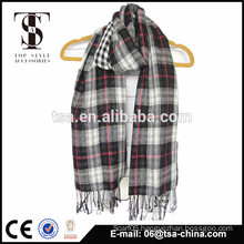 fashion-conscious super soft import linen and cotton scarf small stripe scarves
